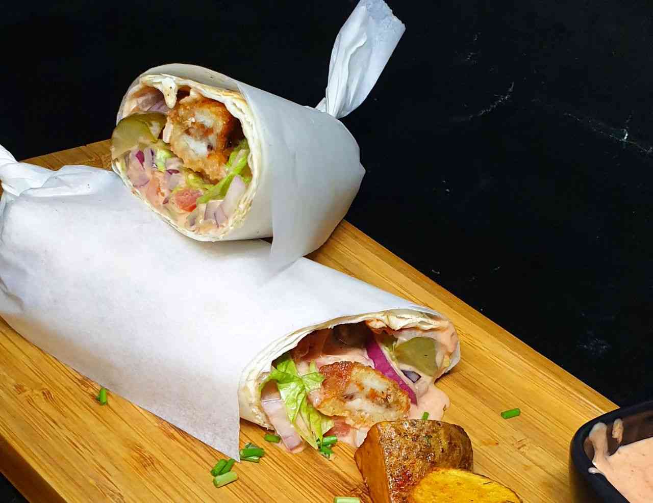 Лаваш с курицей