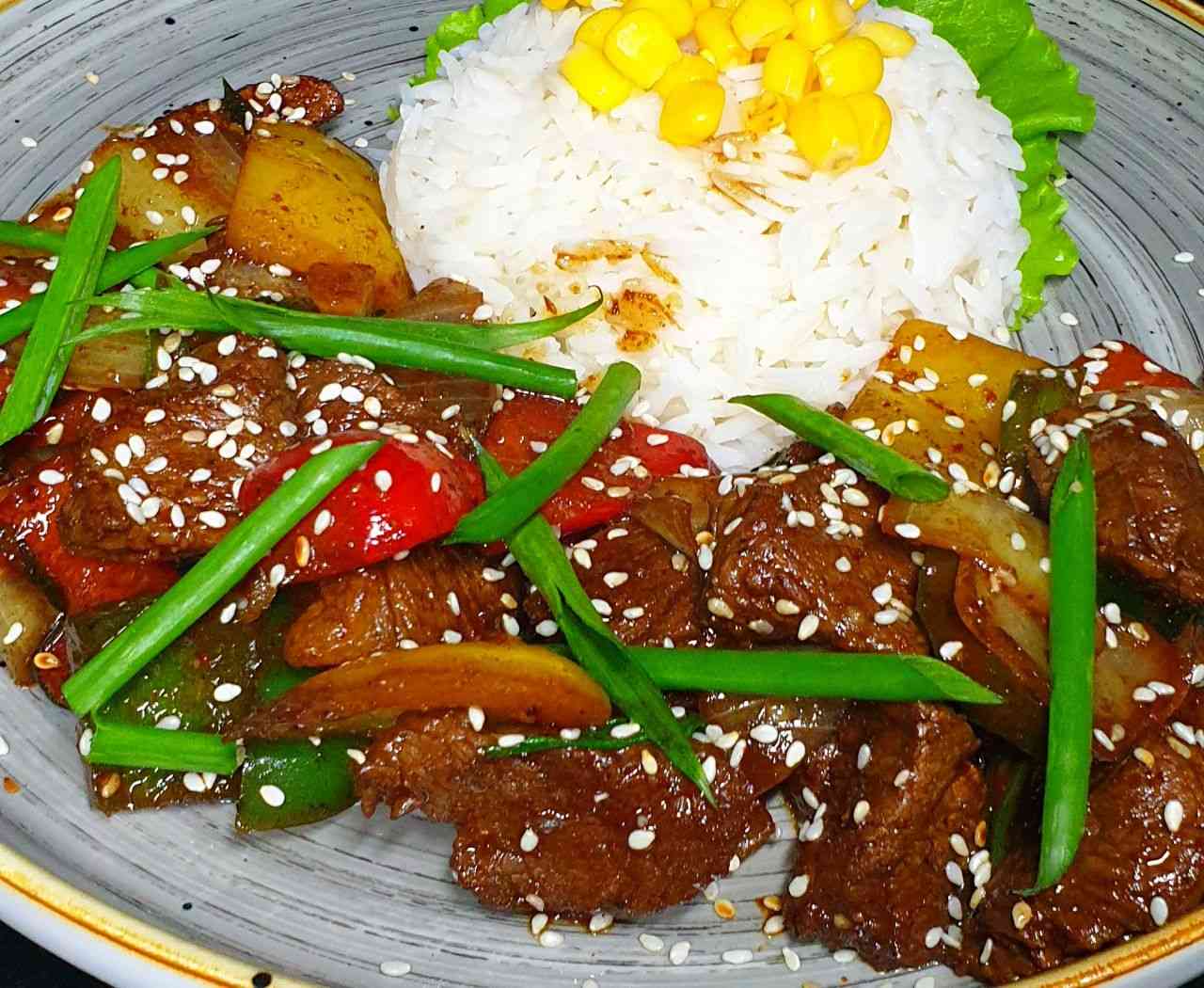 Мясо по китайски
