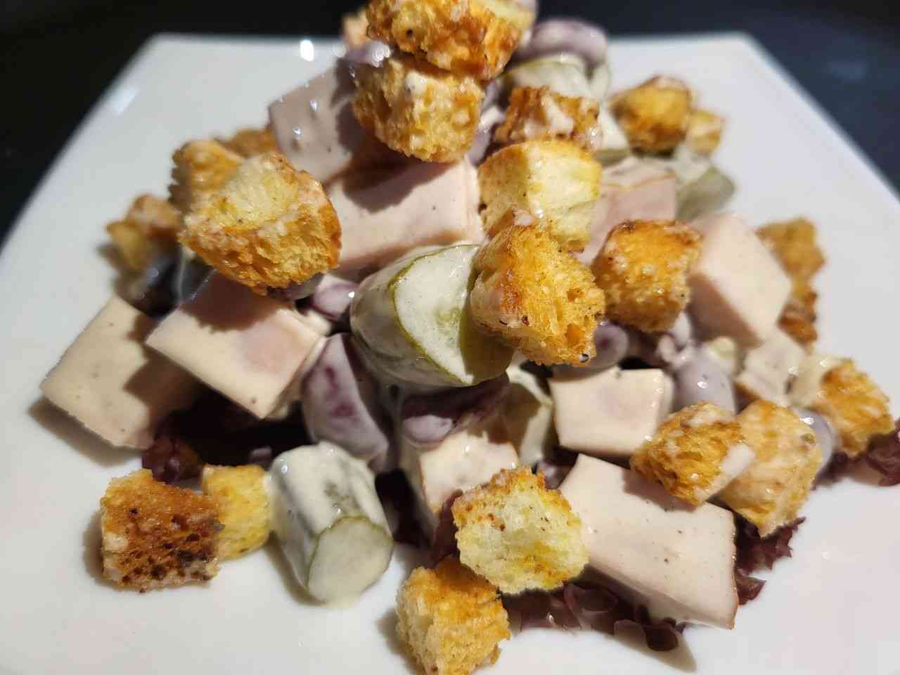 Салат с красной фасолью